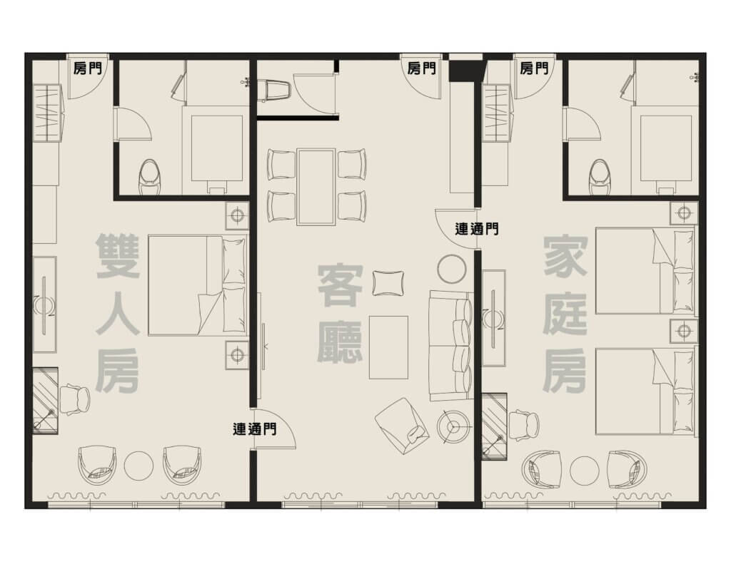 川湯春天-春天樂活房平面圖